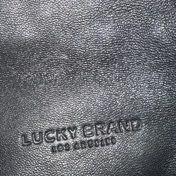 Leather Lucky Brand cross body bag - Picture 3 of 7